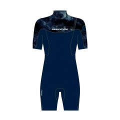 Гидрокостюм короткий NEILPRYDE WIZARD SS 2/2 SHORTY FZ 50 C2 DEEPBLUE/SPACE 2023