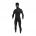 Гидрокостюм NEILPRYDE CORTEX HOODED FULLSUIT FZ 6/5/4/ C1 BLACK 2021