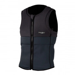 Спасательный жилет PROLIMIT PREDATOR HALF PADDED FZ BLACK/GREY 2023