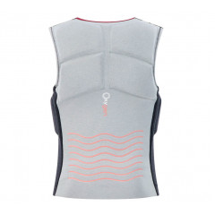 Спасательный жилет женский PROLIMIT PURE GIRL OXYGEN STRETCH HALF PADDED FZ MISTY/GREY 2023